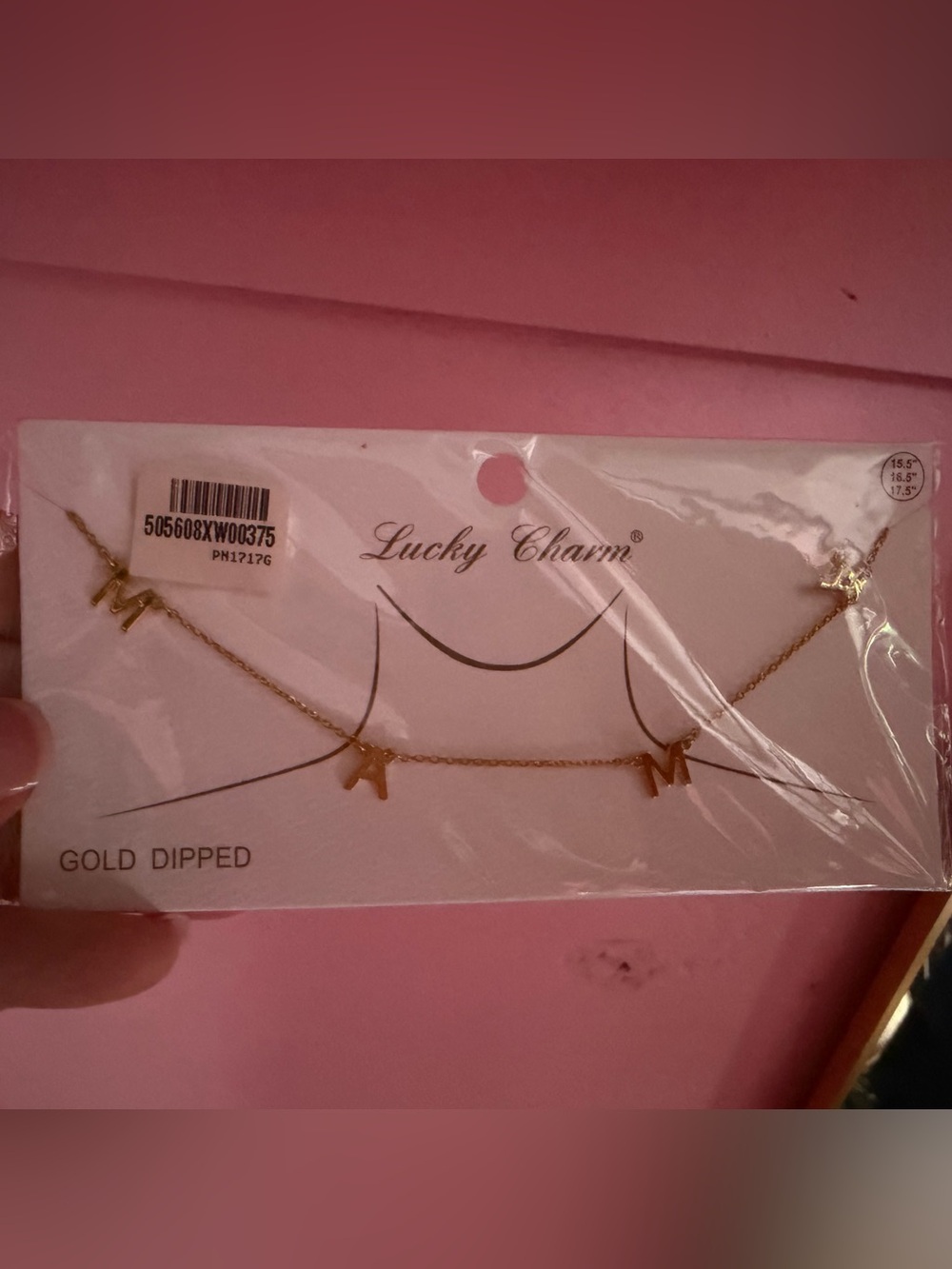 Gold Initial 'Mama’ Necklace💓 NWT